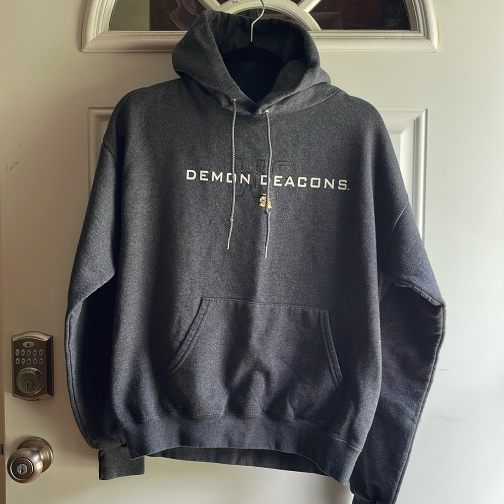 Wake Forest hoodie sweatshirt, Champion, size  medium.
